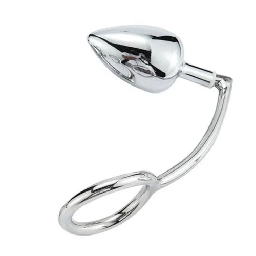 Set Ring 4663 Steel Hook Cock DiscreetChoice Stainless with Anal 0725